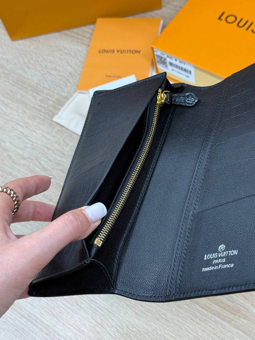 Кошелек Hermes из кожи крокодила