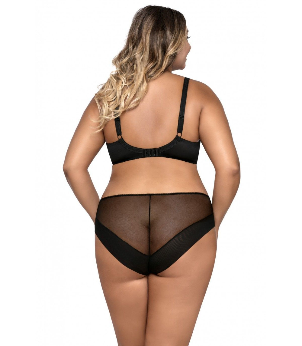 Бюстгальтер с полусшивными чашками с изысканным кружевом (Размер: 85G) (Цвет: бежевый)