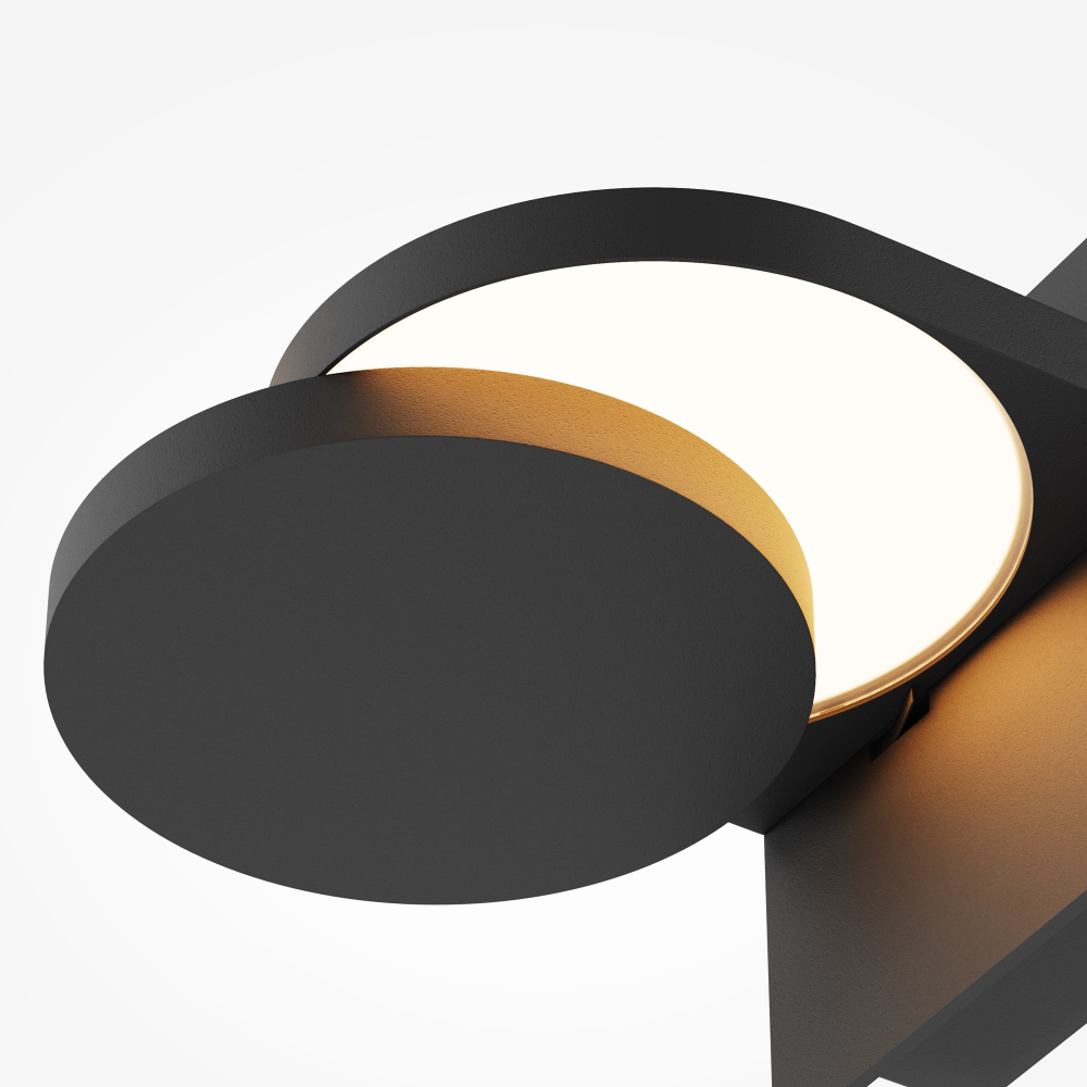 Настенный светодиодный светильник Maytoni Flap MOD354WL-L12B3K