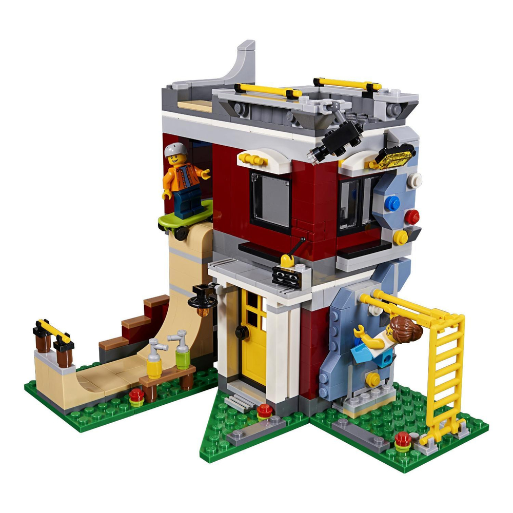 LEGO Creator: Скейт-площадка 31081 — Modular Skate House — Лего Креатор Создатель