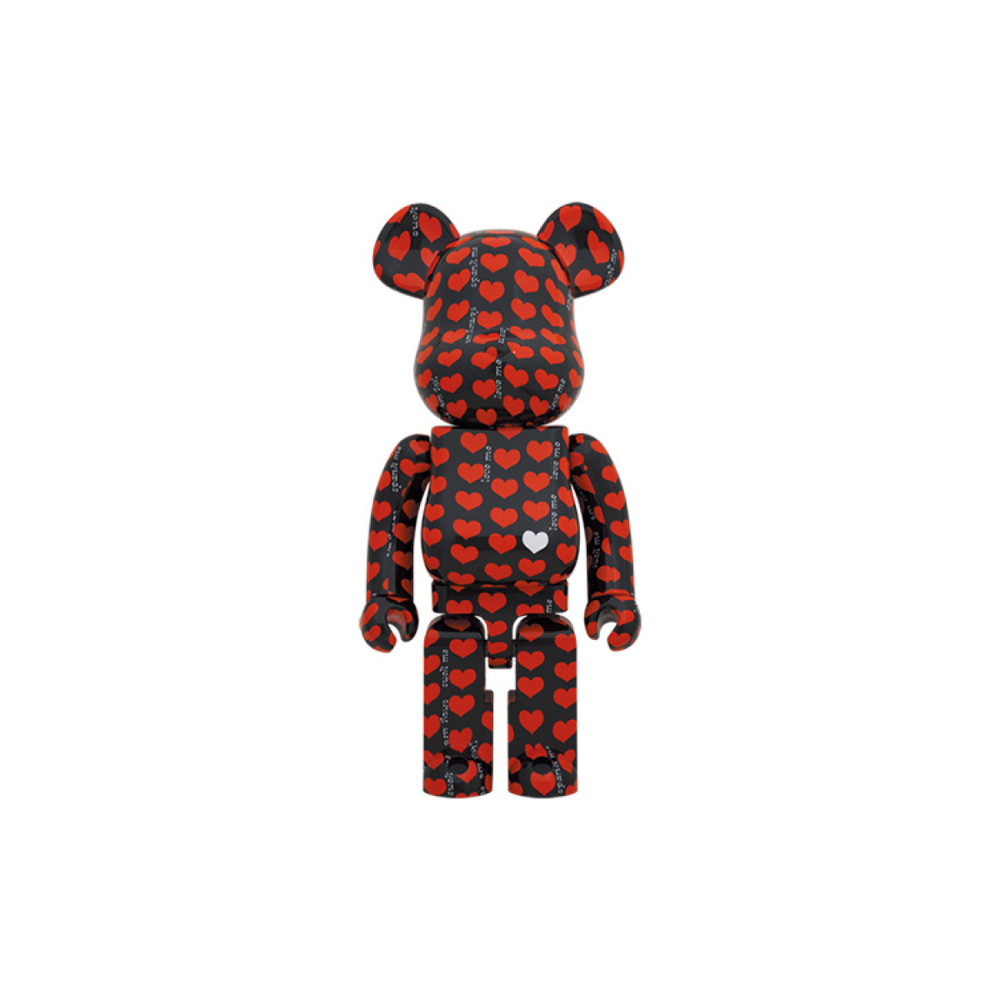 Дизайнерские игрушки BE@RBRICK Black Heart, 1081832-602275225