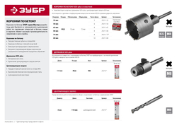 Коронка по бетону МАСТЕР с державкой (68 мм; SDS-Plus) ЗУБР 29211-68