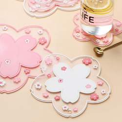 Силиконовый подстаканник в форме цветка