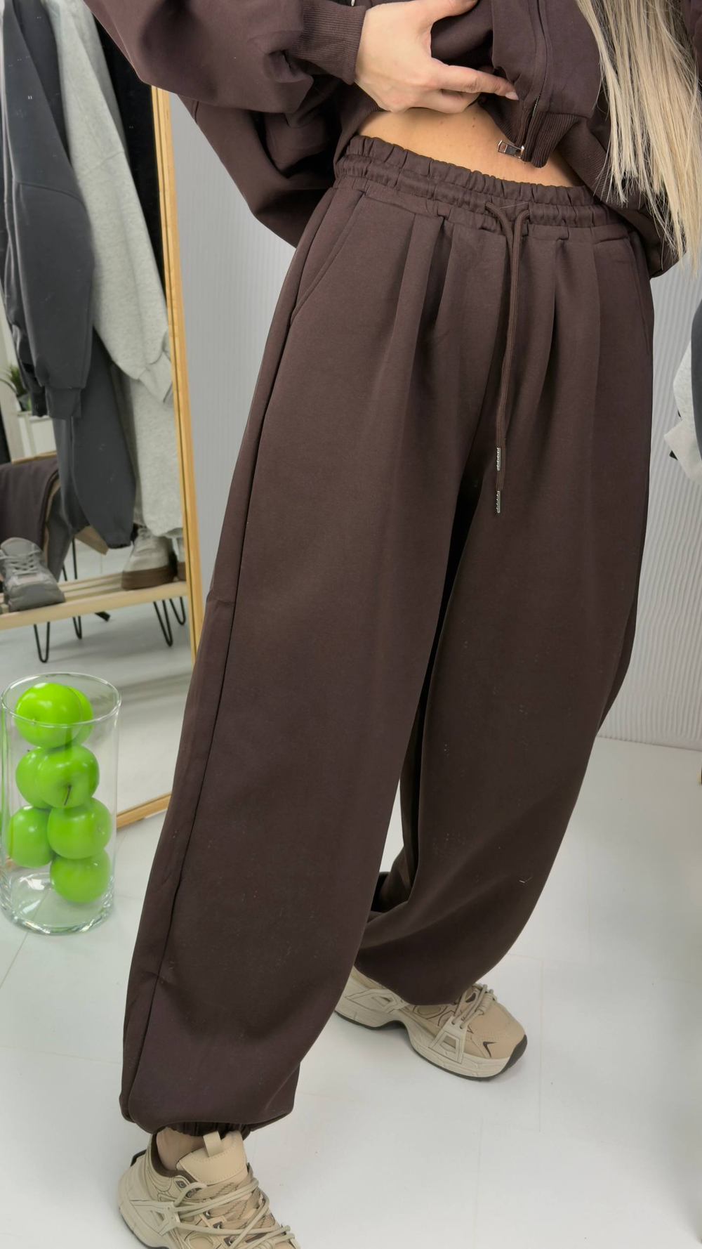 Костюм женские арт. 3597 цвет "коричневый"