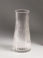 Ваза «Силье», 17×8 см, стекло, прозрачная