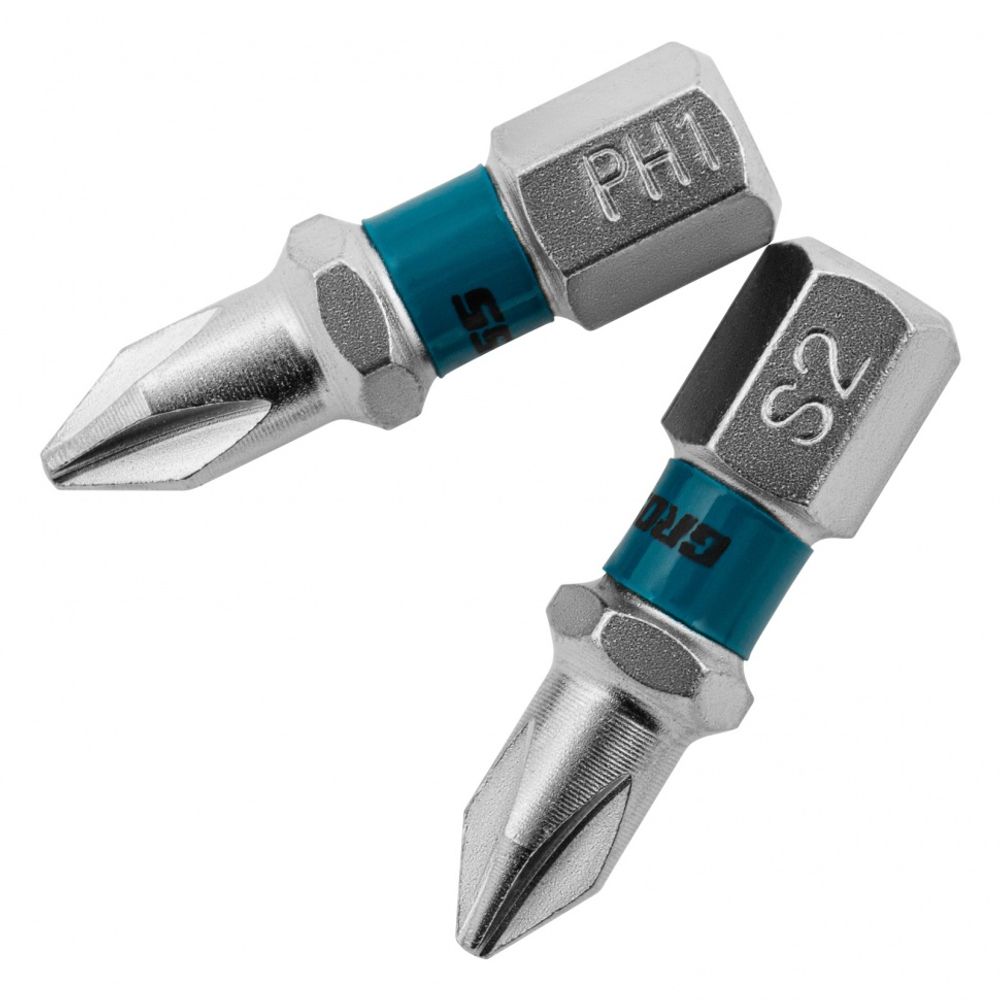 Бита РН1 х 25, сталь S2, 2 шт. Gross, 11349