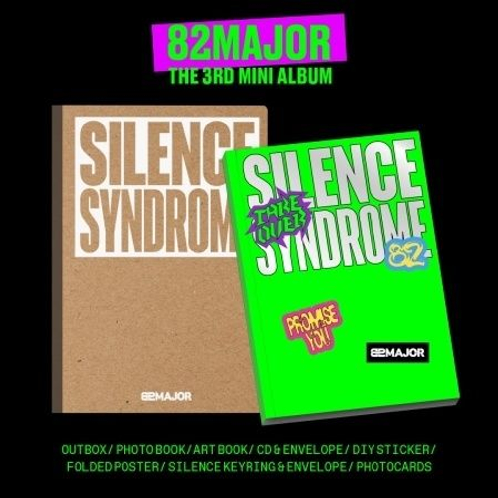 Альбом 82MAJOR - SILENCE SYNDROME 3rd Mini Album