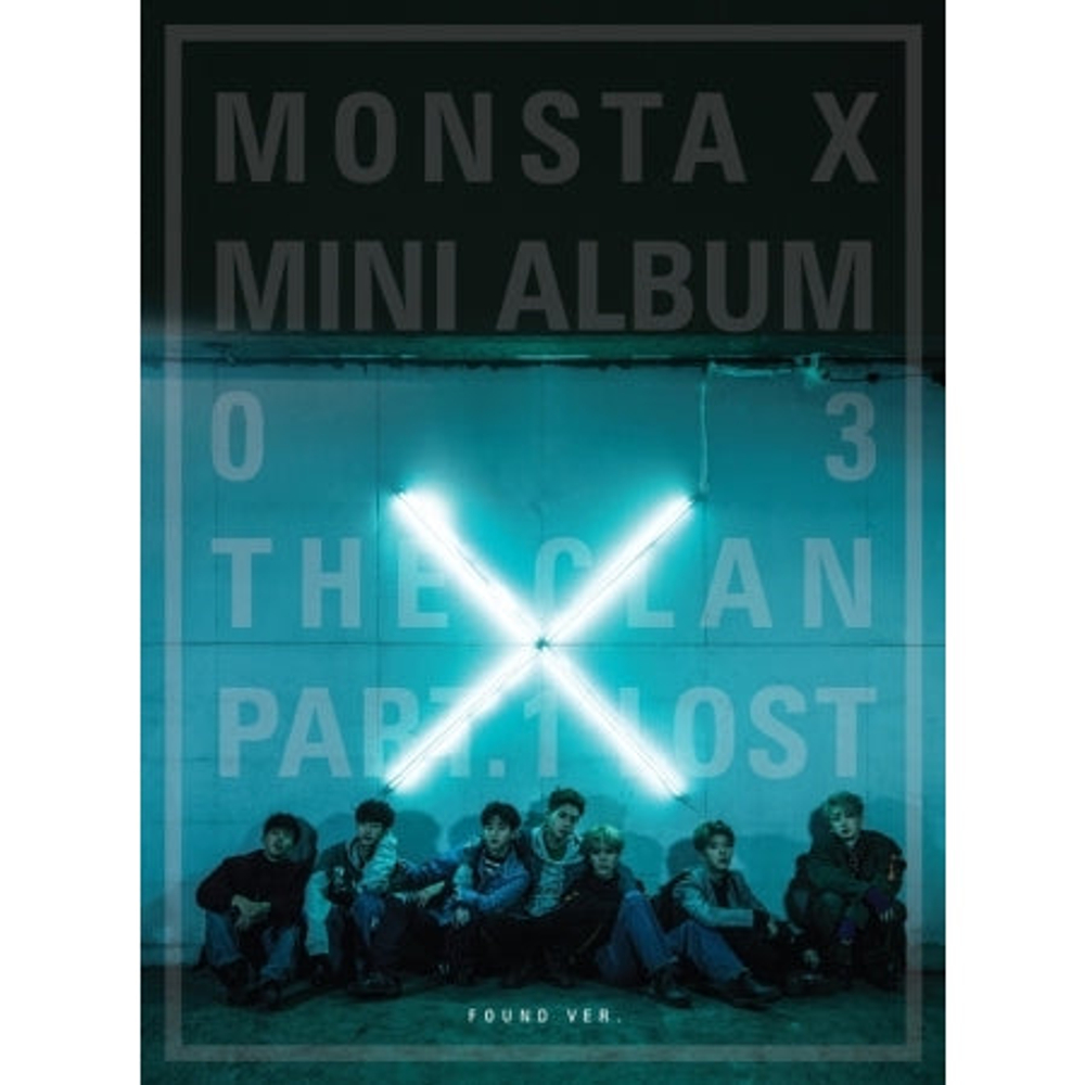 Альбом MONSTA X - THE CLAN 2.5 PART.1 LOST 3rd Mini Album FOUND Version