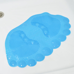 Коврик для ванной "Следы", NN50644-125