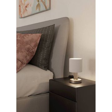 Настольная лампа 1*E14 31841 никель матовый/белый MONTETTO Eglo