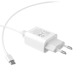 Сетевой адаптер питания HOCO C62A 2USB 2.1A + кабель Type-C (белый)