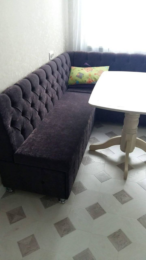 Диван угловой Орегон СП (коричневый)