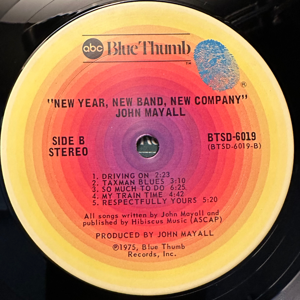 John Mayall - New Year, New Band, New Company (США 1975г.)