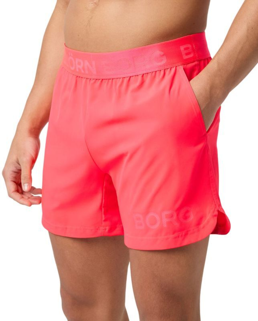 Мужские теннисные шорты Björn Borg Short - Розовый