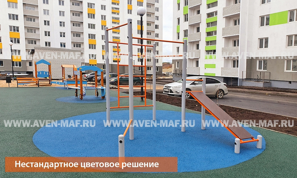 2 турника, брусья стандарт, брусья разноширокие и вертикальные поручни