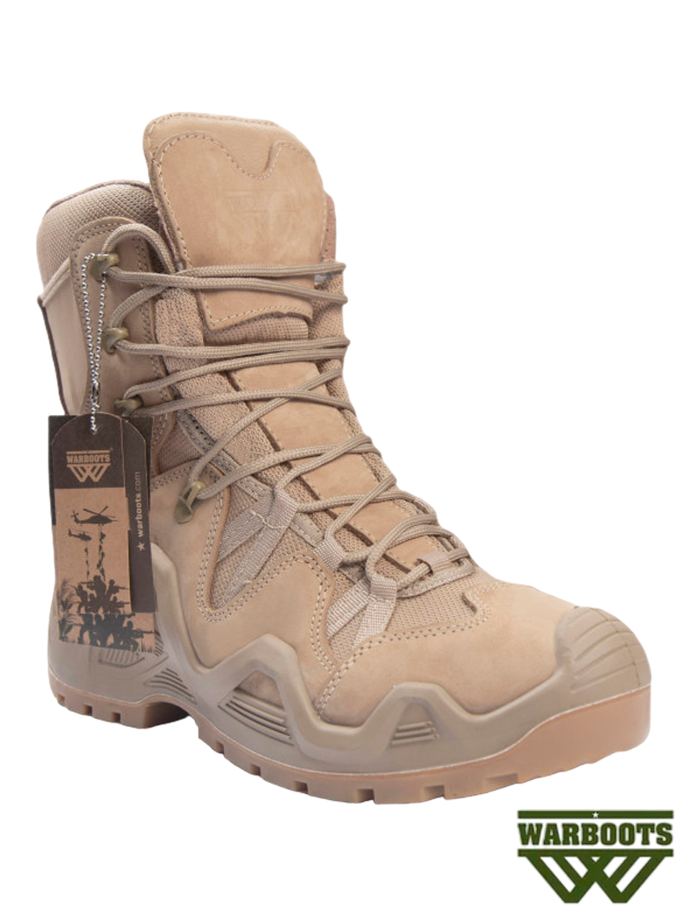 Ботинки зимние Warboots YEL-1051 Winter GTX Hi. Койот