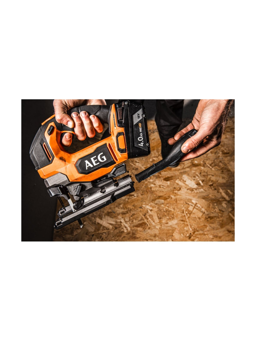 Лобзик бесщеточный AEG BST18BLX2-0 18В 4935492484