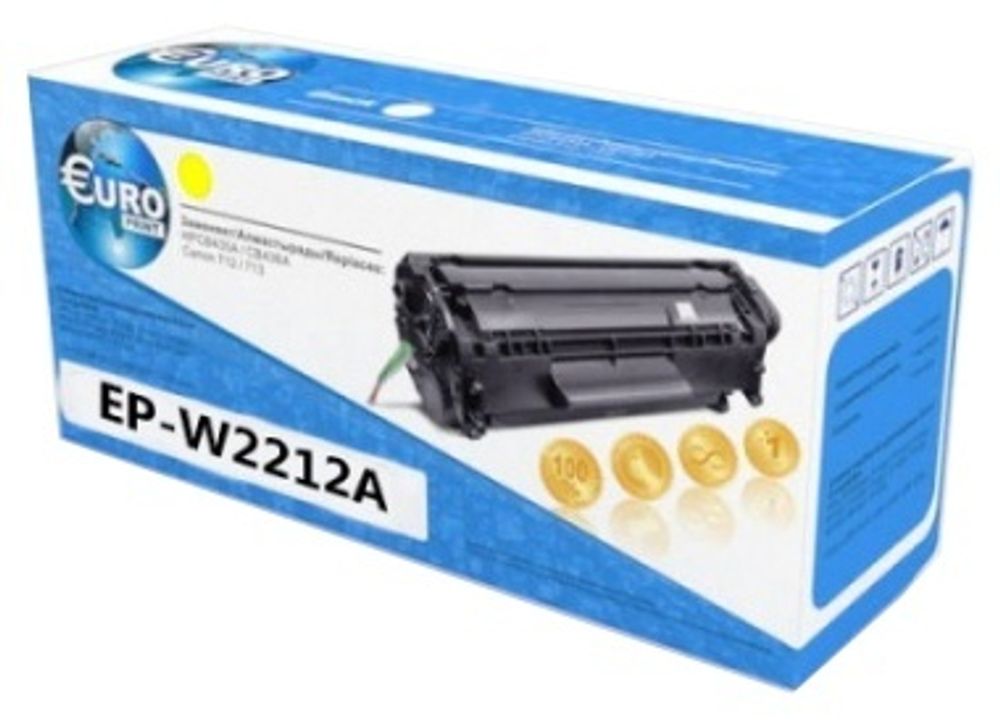 Картриджи Europrint EPC-W2212A желтый (yellow)
