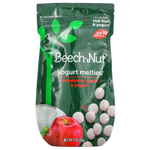 Beech-Nut, Yogurt Melties, йогуртовый снек, для детей от 8 месяцев, клубника, яблоко и йогурт, 28 г (1 унция)