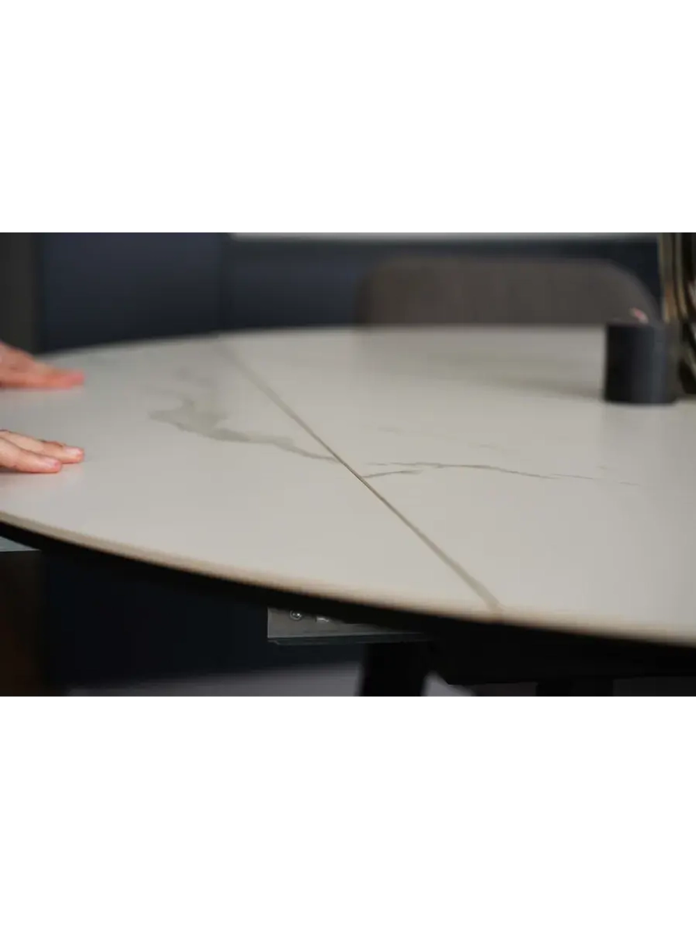 Стол кухонный Серый 140(80)х140х74 см