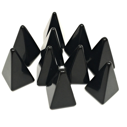 Черный агат, пирамида 26 мм