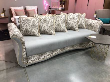 Диван "Палермо" (Ultra smoke/Армани-2602, 3 категория), Блисс-Мебель, г.Берёзовский