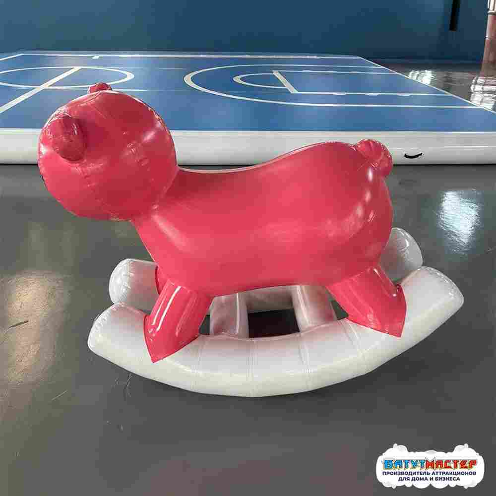 Качалка в игровую комнату «Розочка», 2×0,7×1,4 м