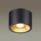 6669/1CL HIGHTECH ODL19 337 черный с золотым фоль-м Потолочной накладной светильник LED GU10 1*7W 220V GLASGOW (вместо 3878/1CL)