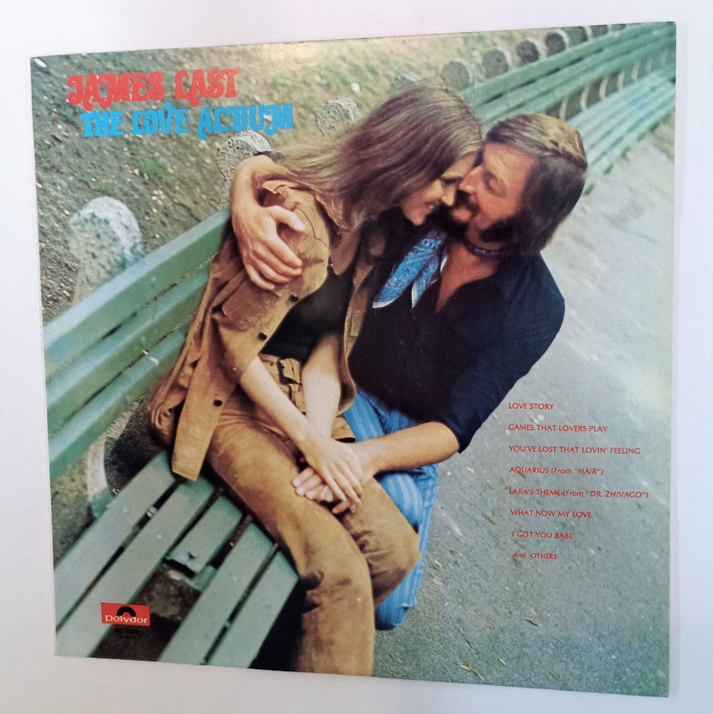 Винтажная виниловая пластинка LP James Last The Love Album (USA 1972)