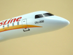 Модель самолета CRJ-200 (М1:72, РусЛайн - white)