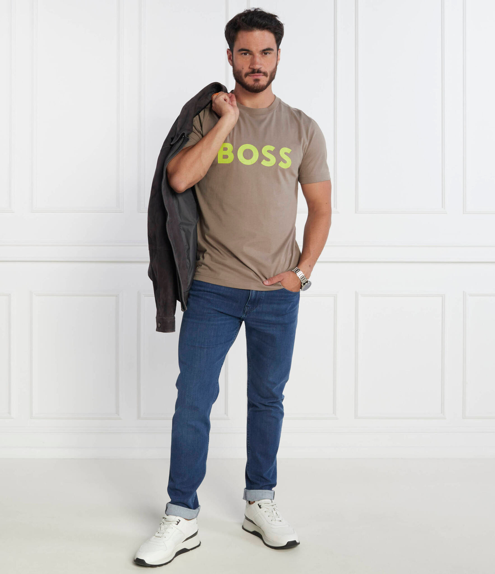 Футболка Tee 1 BOSS GREEN - хаки(50507010)