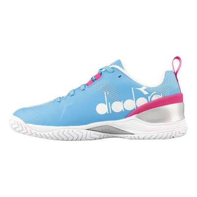Женские теннисные кроссовки Diadora Blushield Torneo Women - Light Blue, White