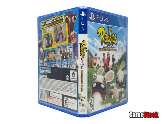 PS4 Rabbids Invasion (требуется PS Camera) (Б/У, Английская версия, CUSA-01225)