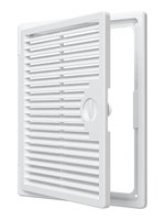 Люк Декофот ДФ накладной вентилируемый 200х250 пластик EVECS