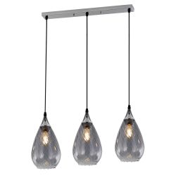 Светильник подвесной (подвес) Rivoli Lily 9122-203 3 х Е27 40 Вт модерн потолочный | Rivoli