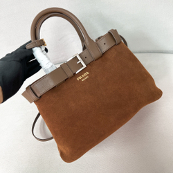 Prada Buckle Bag With Belt 32 cm