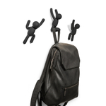 Вешалки-крючки Buddy 3 шт. черные