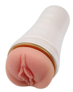 Телесный мастурбатор-вагина The Rolling Burst в колбе (Цвет: телесный)