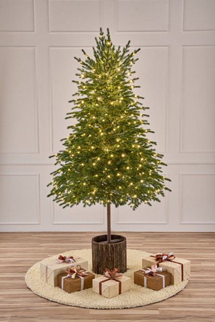 Ель искусственная с лампочками Аркадия