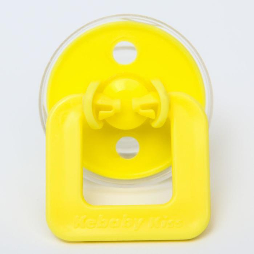 1592991 Пустышка силиконовая анатомическая с колпачком, от 0 - 3мес., цвета МИКС