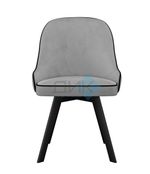 Стул DikLine 266М поворотный опоры чёрные