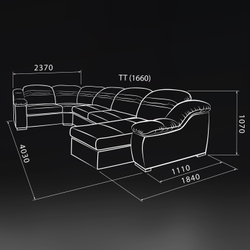 Модульный диван "Мюнхен"