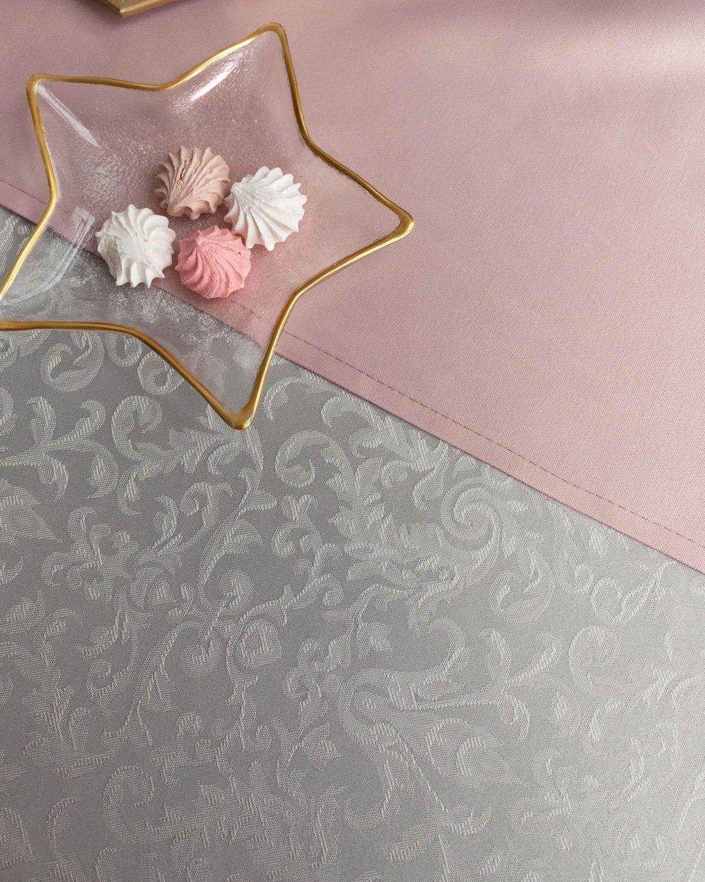 Скатерть 150х220 Sofi De MarkO Бекки серая