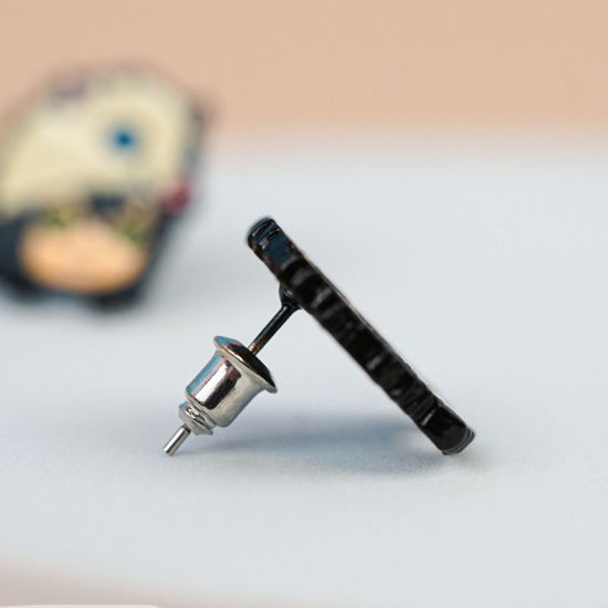 Серьги-гвоздики Demon Slayer "Иноске"