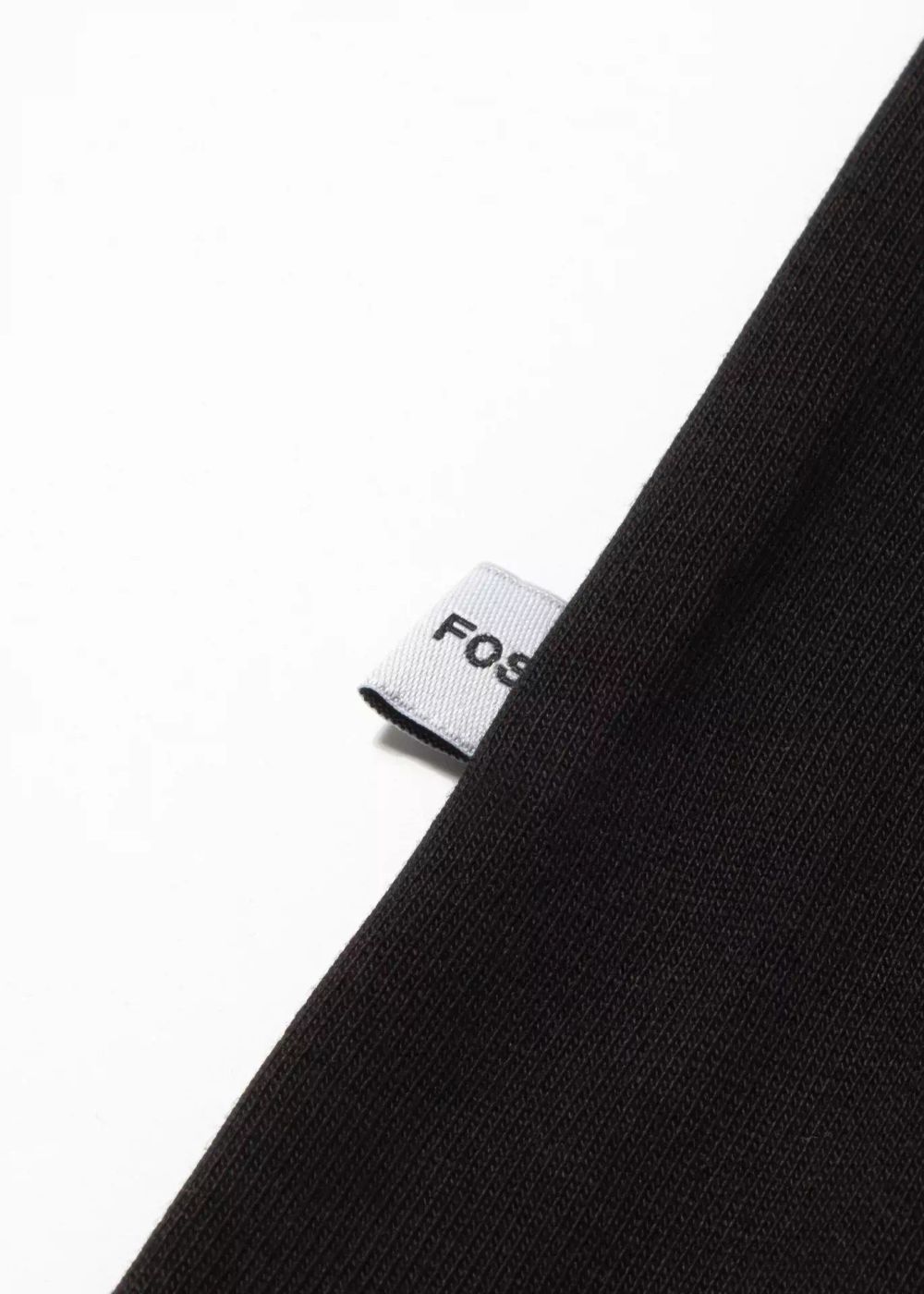 Футболка FOS Цветок чёрная