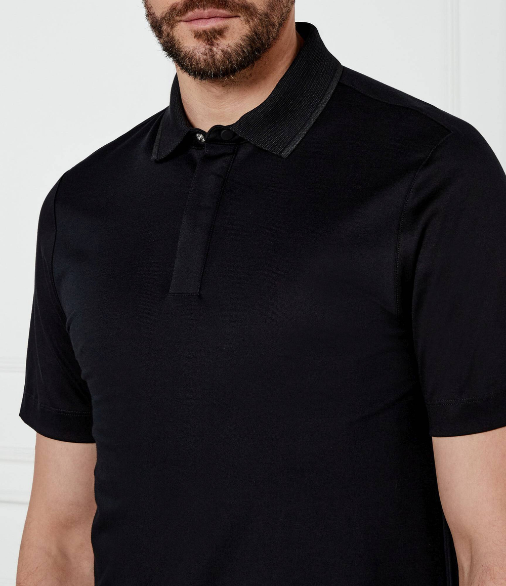 Поло P-Prout 224 BOSS BLACK - черный(50531949)