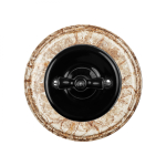 Рамка 1 постовая, керамика, цвет мрамор BF2-610-09