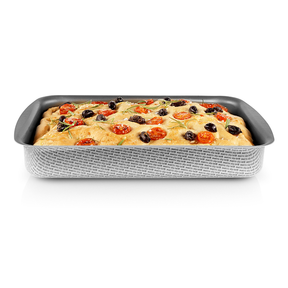 Жаровня с решеткой и антипригарным покрытием slip-let®, 35х25 см
