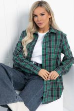 Рубашка Денни НЬЮ (серо-зеленая) Б12864-7М LT Collection