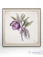 Картина на натуральном холсте "Весенний прованс" 45*45 см